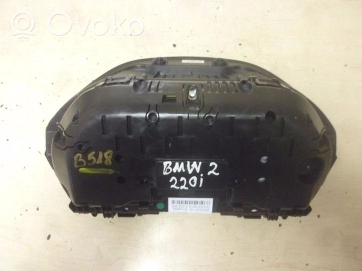 BMW 2 F22 F23 Tachimetro (quadro strumenti) 9232891