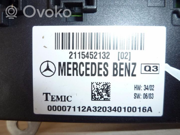 Mercedes-Benz E W211 Filtro GPL A2115452132