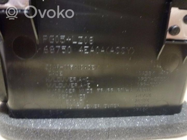 Nissan Qashqai Kratka nawiewu tylna tunelu środkowego 687504EA0A