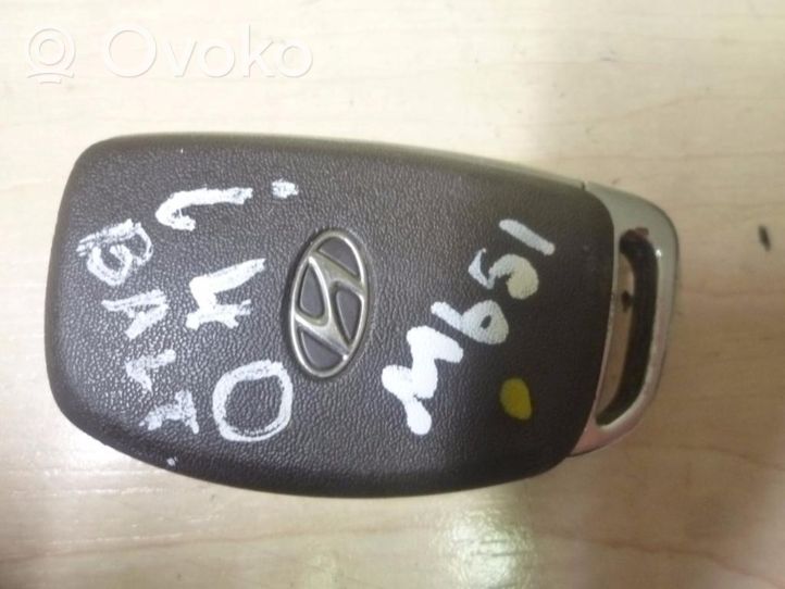 Hyundai i40 Tarjeta/llave de arranque 824503Z010