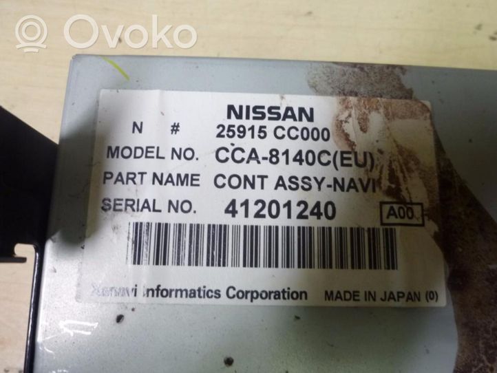 Nissan Interstar Panel / Radioodtwarzacz CD/DVD/GPS 25915CC000