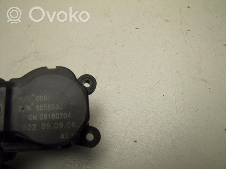 Saab 9-3 Ver2 Sensore di posizione della valvola a farfalla 09180204