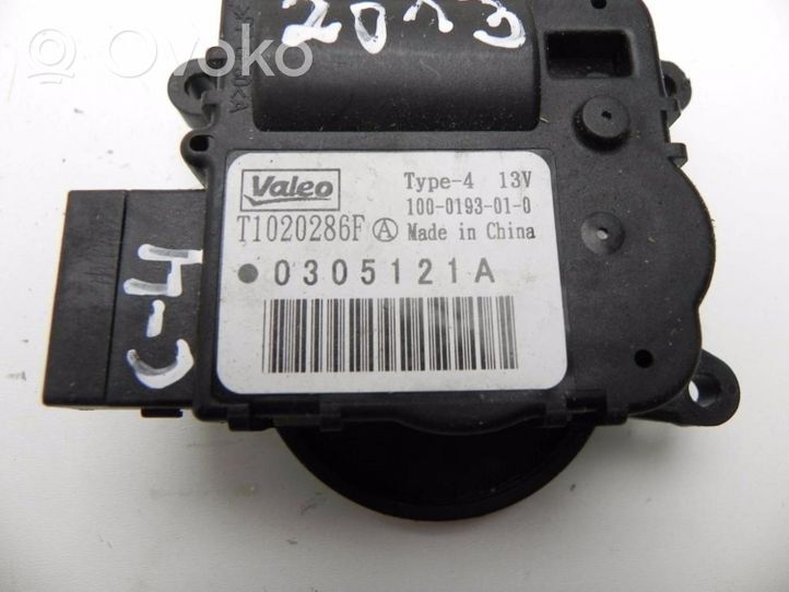 Citroen C4 II Motorino attuatore aria T1020286F