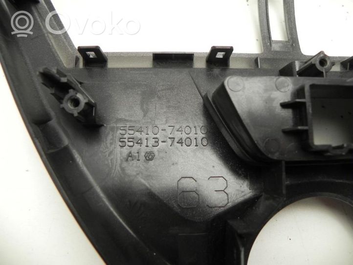 Toyota iQ Cadre, panneau d'unité radio / GPS 5541074010