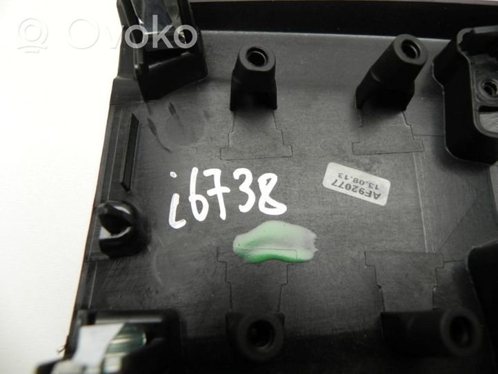 BMW 3 F30 F35 F31 Cadre, panneau d'unité radio / GPS 9232088