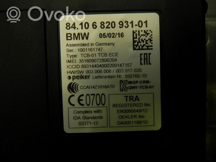 BMW X1 F48 F49 Unidad de control/módulo de bluetooth 6820931