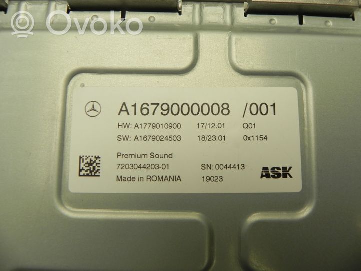 Mercedes-Benz GLE W167 Amplificateur de son A1679000008