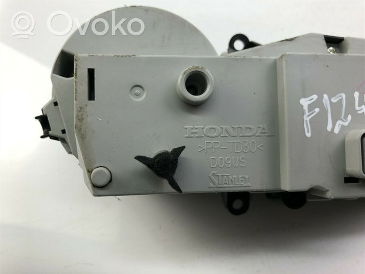 Honda Insight Climate control unit D09US