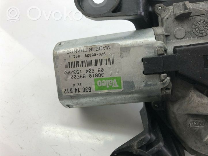 Opel Agila B Moteur d'essuie-glace 53014512