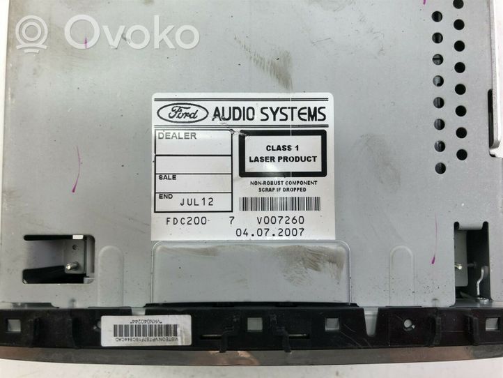 Ford Mondeo MK IV Radio / CD/DVD atskaņotājs / navigācija 7S7T18C815BA