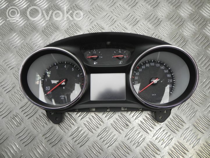 Opel Astra K Compteur de vitesse tableau de bord 39200796
