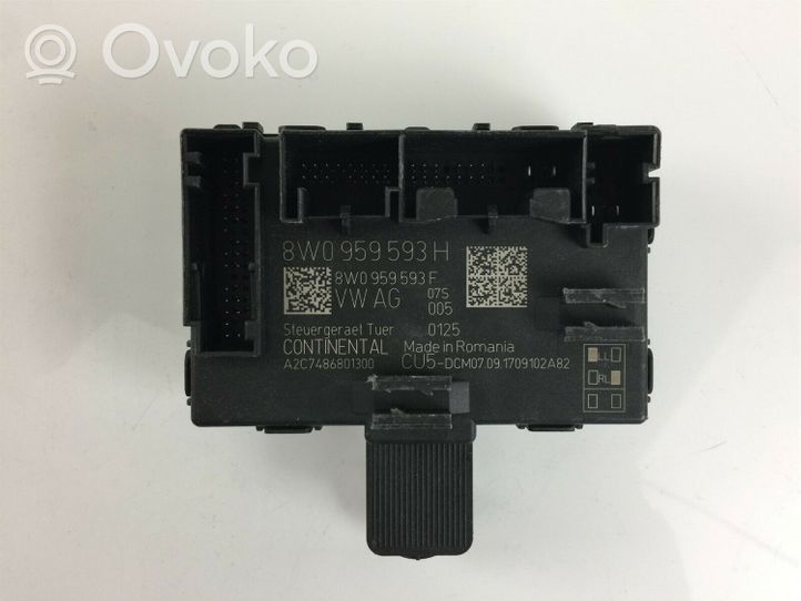 Audi A4 S4 B9 Altre centraline/moduli 8W0959593H