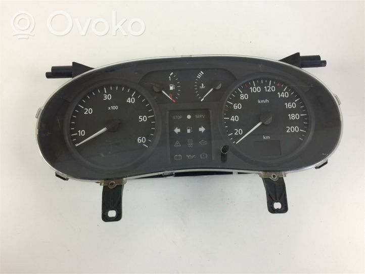 Renault Trafic II (X83) Compteur de vitesse tableau de bord P8200279062