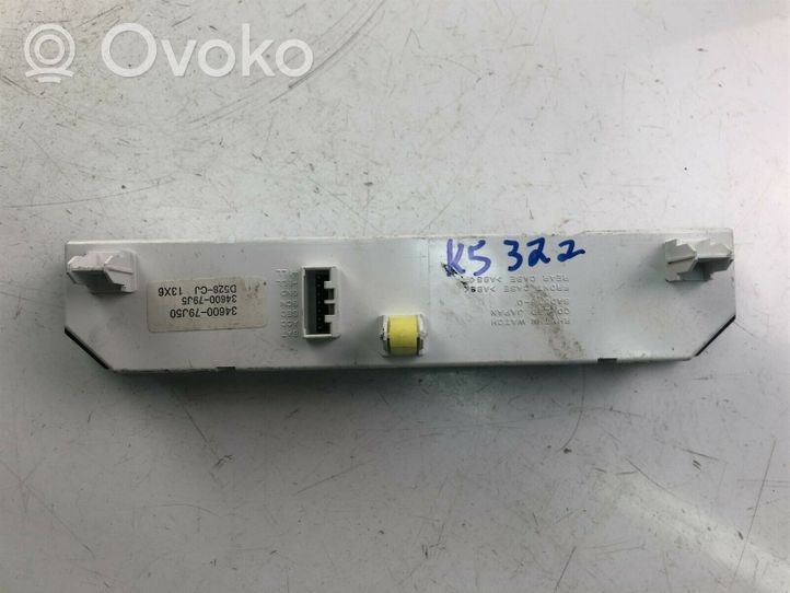 Suzuki SX4 Monitor / wyświetlacz / ekran 3460079J50