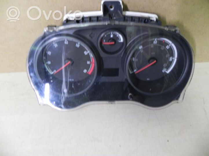 Vauxhall Corsa D Compteur de vitesse tableau de bord P0013264252