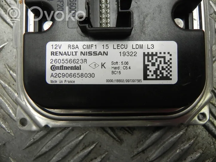 Renault Zoe Sterownik / Moduł świateł LCM 260556623R