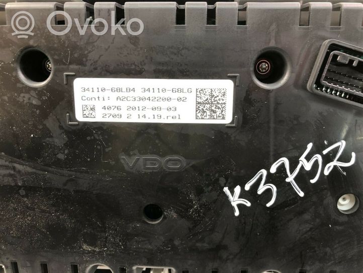 Suzuki Swift Tachimetro (quadro strumenti) 3411068LG