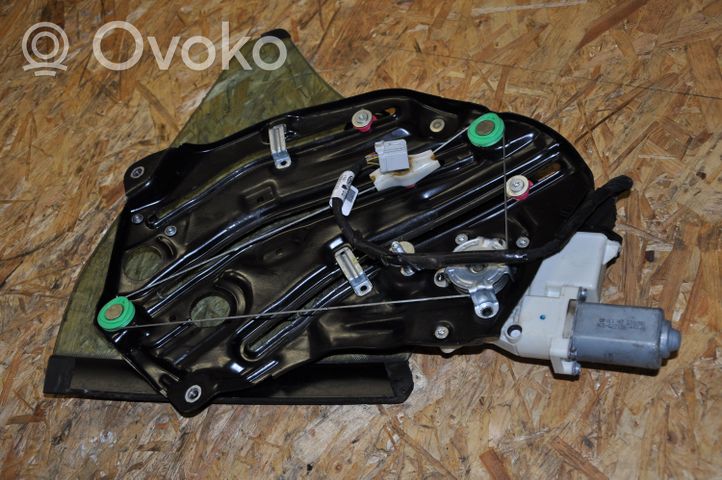 Ford Mustang VI Rear door window regulator with motor FR3T14A411CC