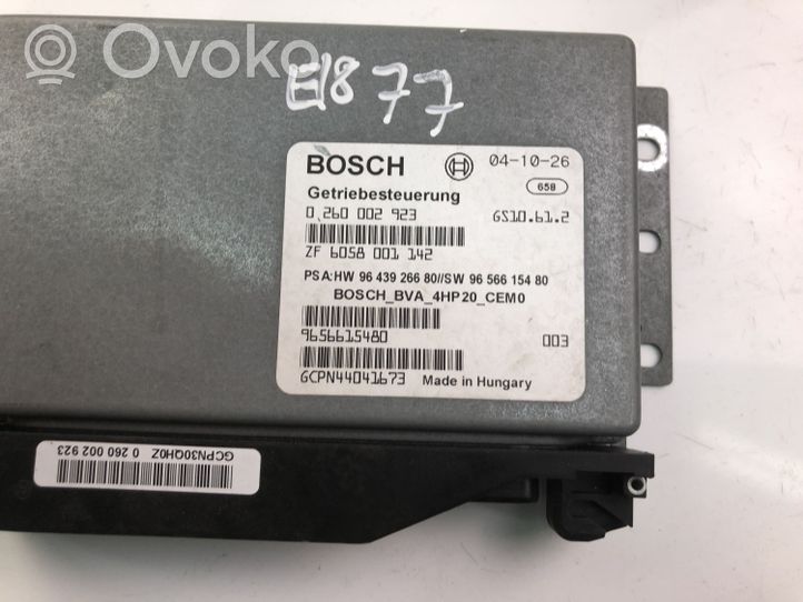 Peugeot 406 Module de contrôle de boîte de vitesses ECU 9656615480