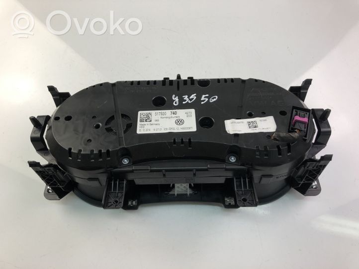 Volkswagen Golf VII Tachimetro (quadro strumenti) 517920740