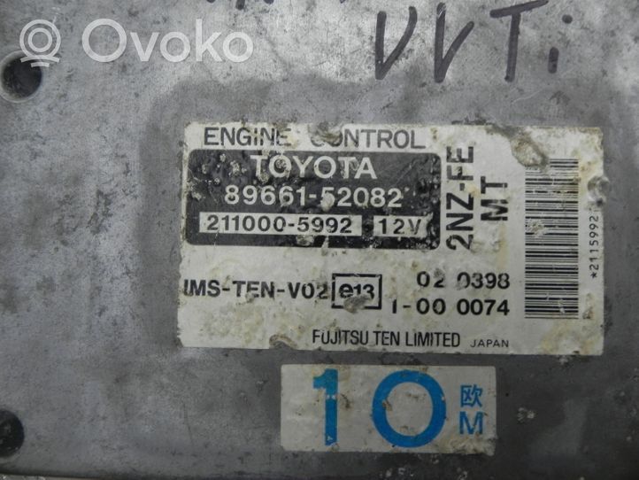 Toyota Yaris Dzinēja vadības bloks 8966152082