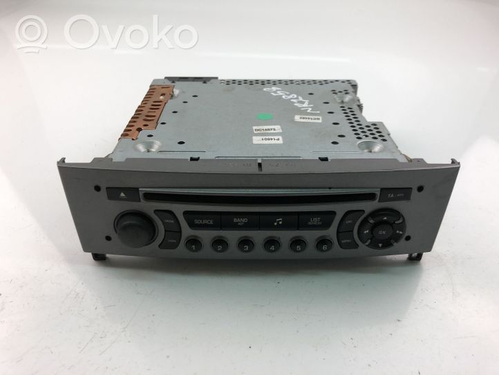 Peugeot 408 I Radio/CD/DVD/GPS head unit 96650205XH