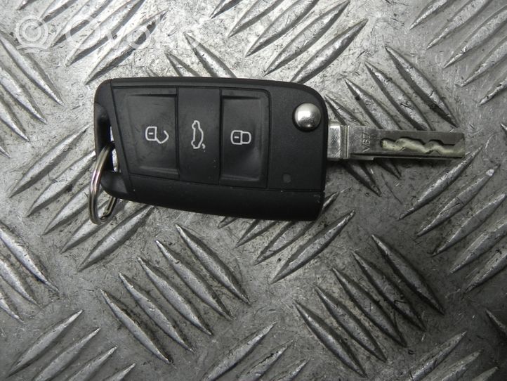 Seat Leon (5F) Užvedimo raktas (raktelis)/ kortelė 5G0959752BA