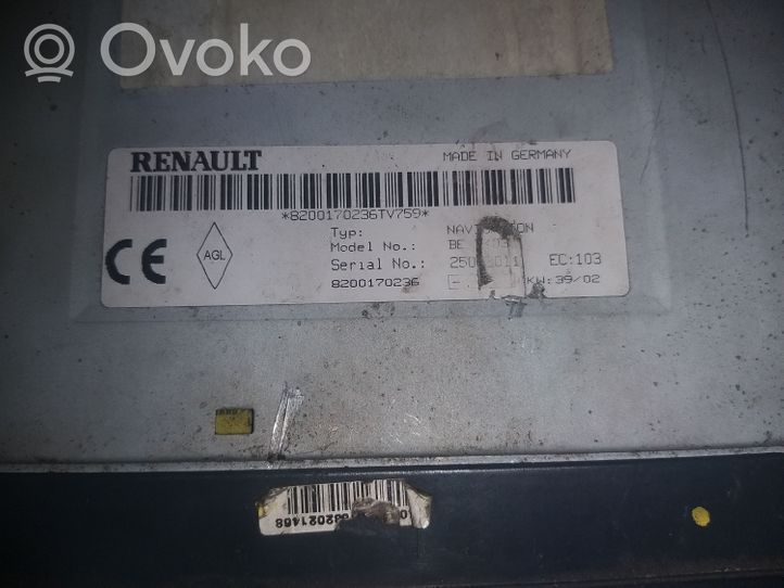 Renault Clio II Radio/CD/DVD/GPS-pääyksikkö 