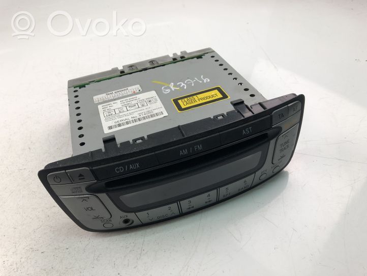 Toyota Aygo AB10 Panel / Radioodtwarzacz CD/DVD/GPS 861200H010