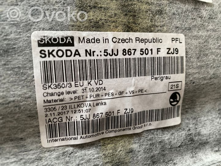 Skoda Rapid (NH) Podsufitka 5JJ867501F