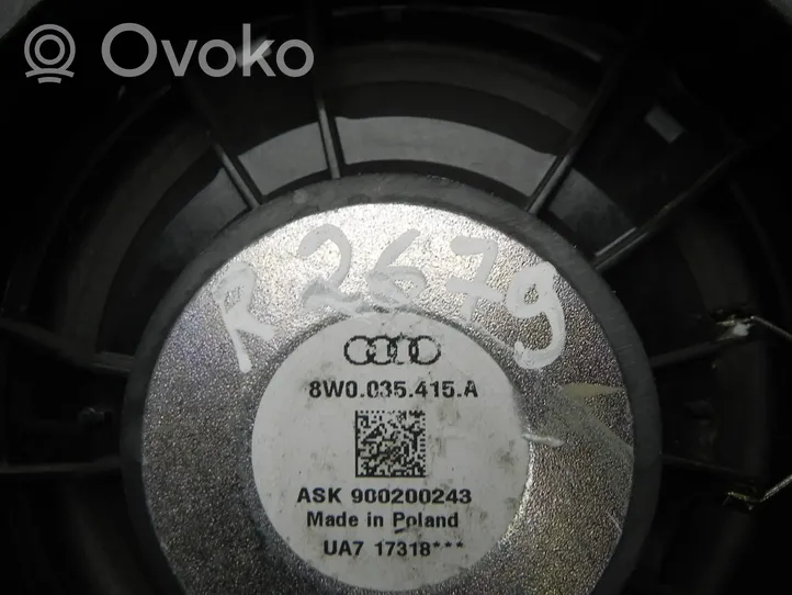 Audi A5 8T 8F Głośnik wysokotonowy drzwi przednich 8W0035415A