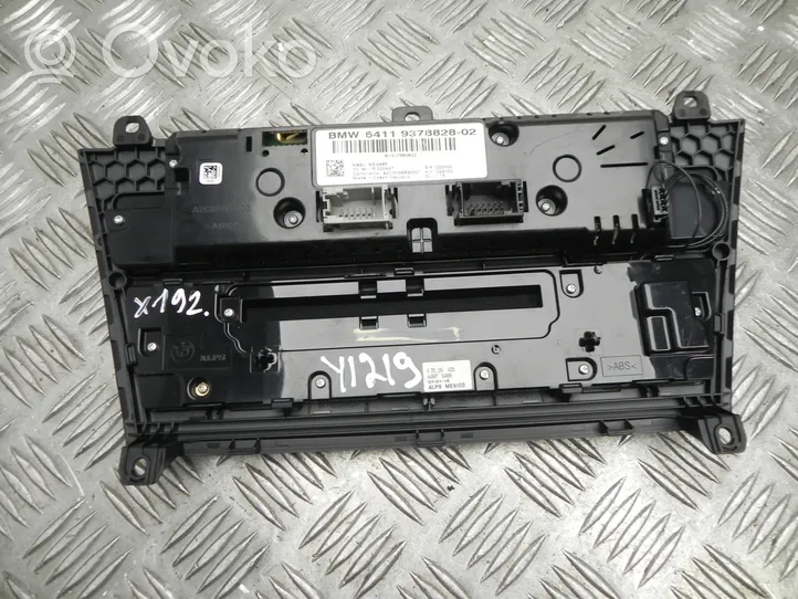 BMW 3 F30 F35 F31 Panel klimatyzacji 9378828