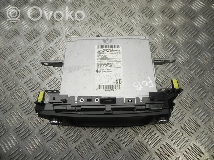 Toyota Yaris Radio/CD/DVD/GPS-pääyksikkö 861400D210