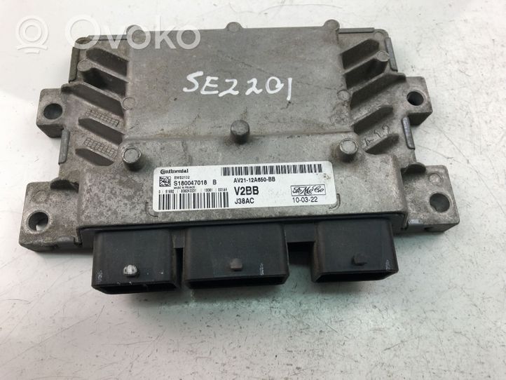 Ford Fiesta Calculateur moteur ECU AV2112A650BB