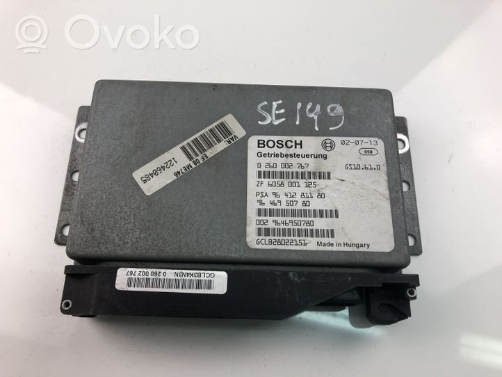 Peugeot 607 Module de contrôle de boîte de vitesses ECU 9641281180