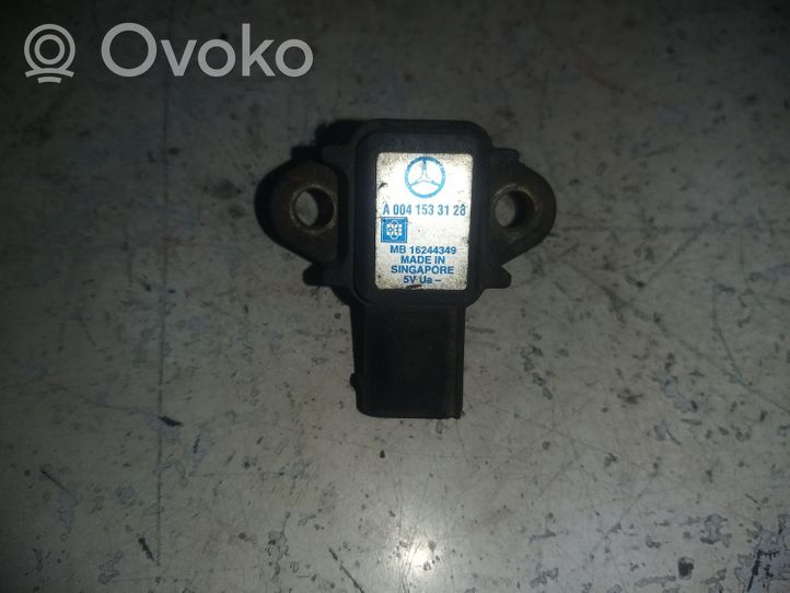 Mercedes-Benz ML W164 Sensore di pressione dei gas di scarico A0041533128