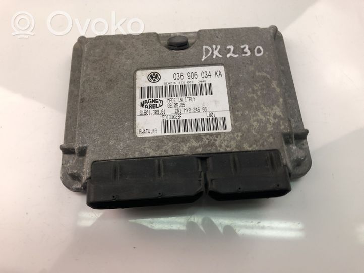 Volkswagen Golf IV Variklio valdymo blokas 036906034KA