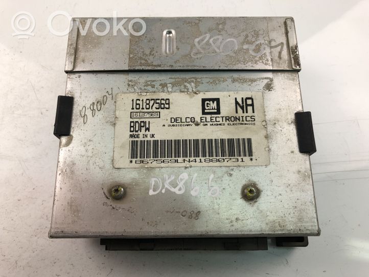 Opel Vectra B Calculateur moteur ECU 16187569