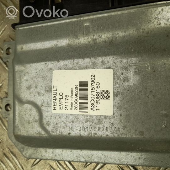 Renault Zoe Sterownik / Moduł ECU 283G09822R