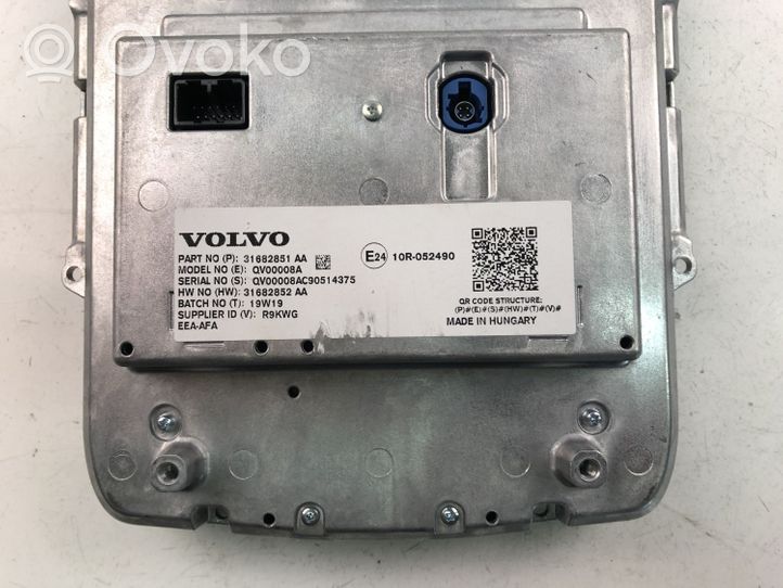 Volvo S90, V90 Monitor / wyświetlacz / ekran 31682851AA