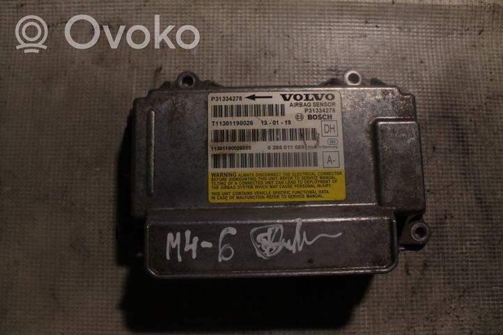 Volvo XC70 Sterownik / Moduł Airbag 31334278