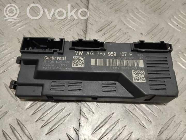 7P5959107E Porsche Cayenne (92A) Tailgate/trunk control unit/module, 66