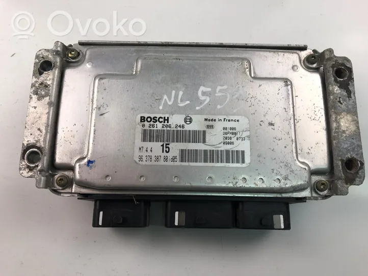 Citroen Saxo Engine control unit/module 9637838780