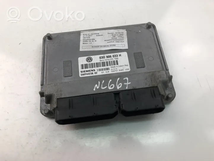 Volkswagen Fox Sterownik / Moduł ECU 03D906033H