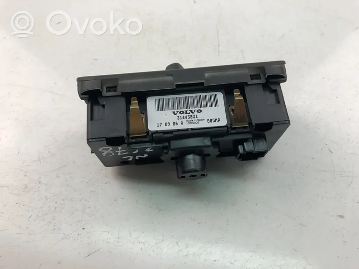 Volvo V40 Interrupteur d’éclairage 31443831