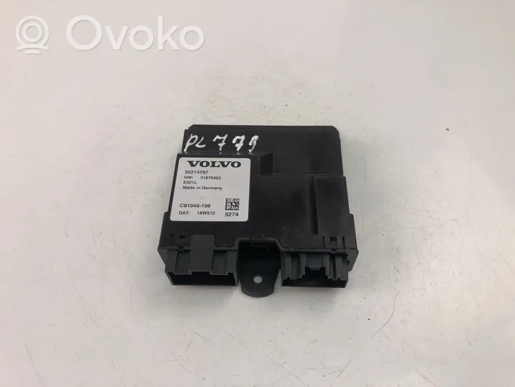 Volvo S90, V90 Takaluukun/tavaratilan ohjainlaite/moduuli 32214767