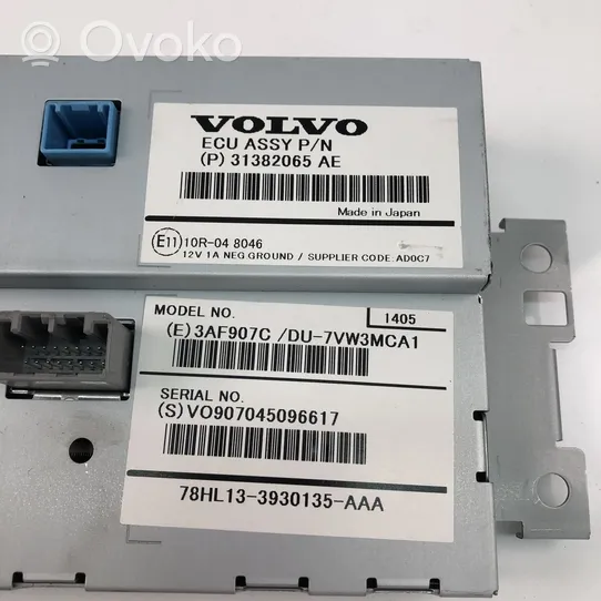 Volvo V60 Monitor / wyświetlacz / ekran 31382065AE