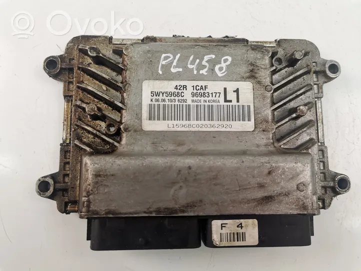 Chevrolet Kalos Variklio valdymo blokas 96983177