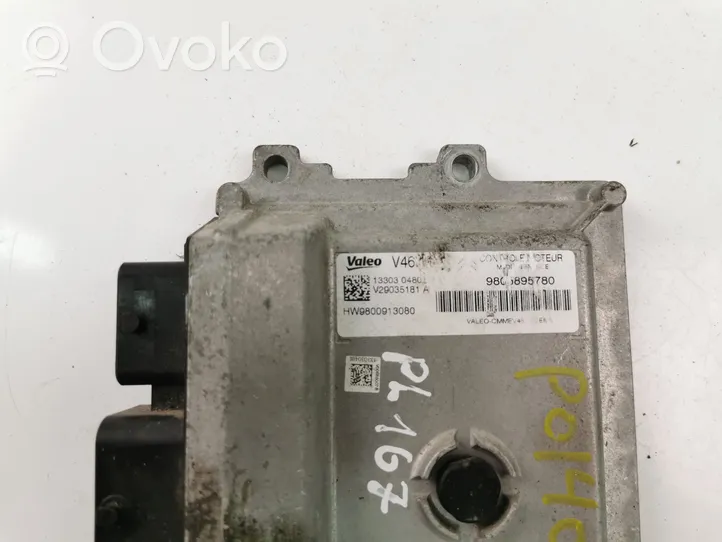 Peugeot 208 Calculateur moteur ECU 9800913080