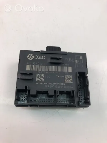 Audi A5 8T 8F Oven ohjainlaite/moduuli 8K0959792D